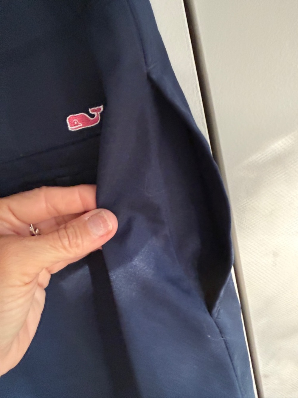 NWOT Vineyard Vines Coolmax Navy Golf Skort 18”, 4, MSRP $89 - Picture 7 of 12